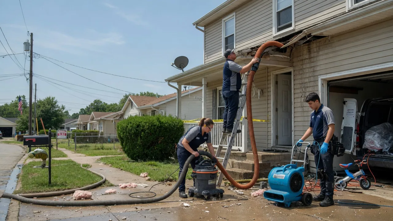 Water Damage Restoration in Thornville, OH near me